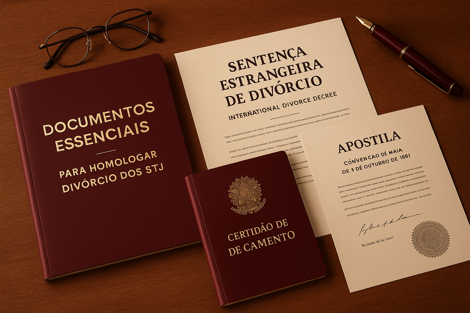 Documentos essenciais para homologar divórcio dos EUA no STJ: guia completo para brasileiros no exterior - Global Law Advisors | Direito de Família Internacional